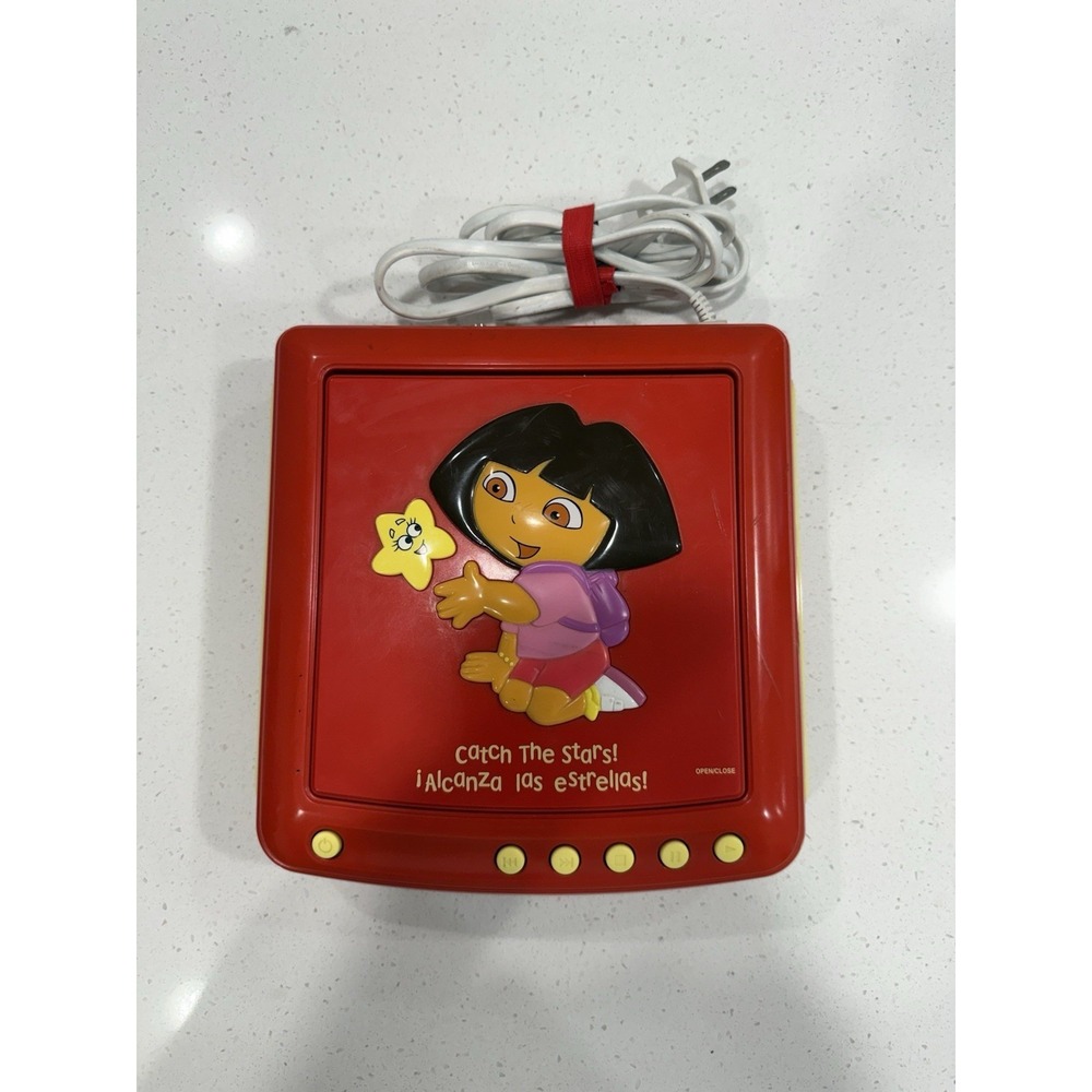 Dora The Explorer DVD Player 2005 Tested  NO Remote DTE329